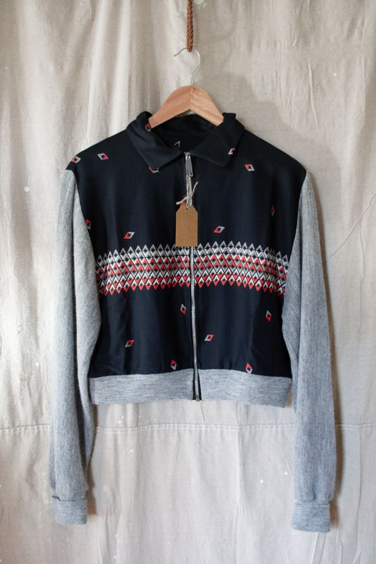 Printed Zip Jacket (M)