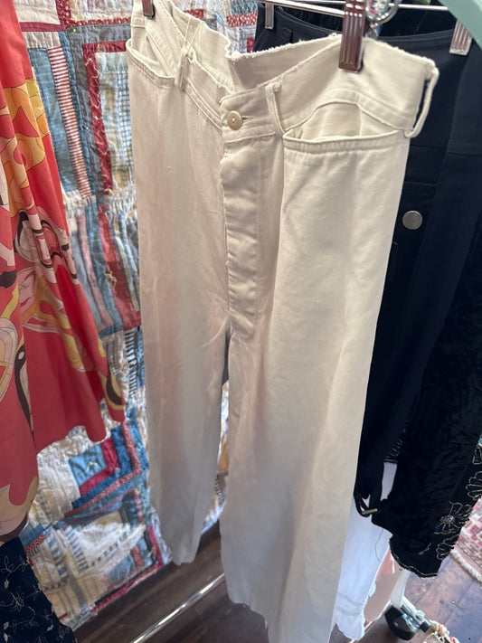 White  USN pants