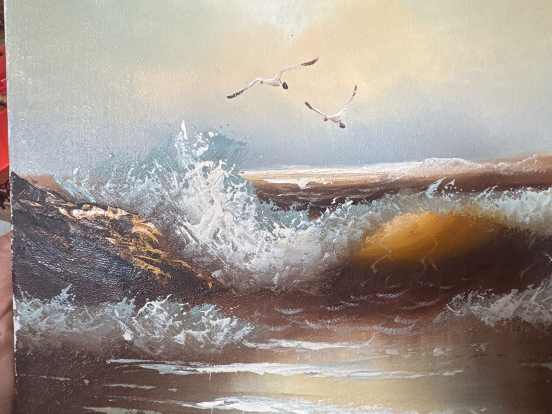 Oil painting ~ ocean