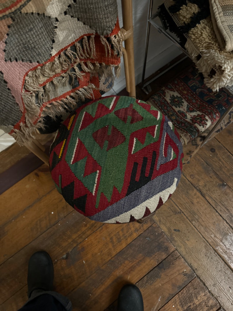 Kilim stool