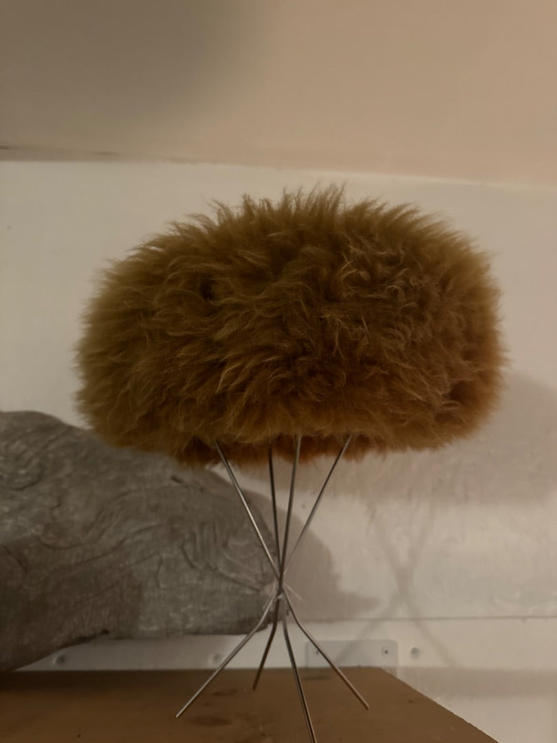 Brown sherling hat