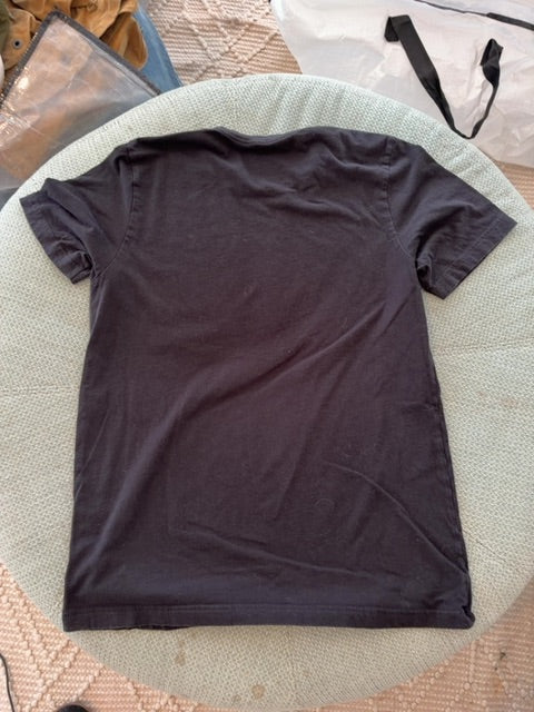 Black Blank clothing: vintage, XL