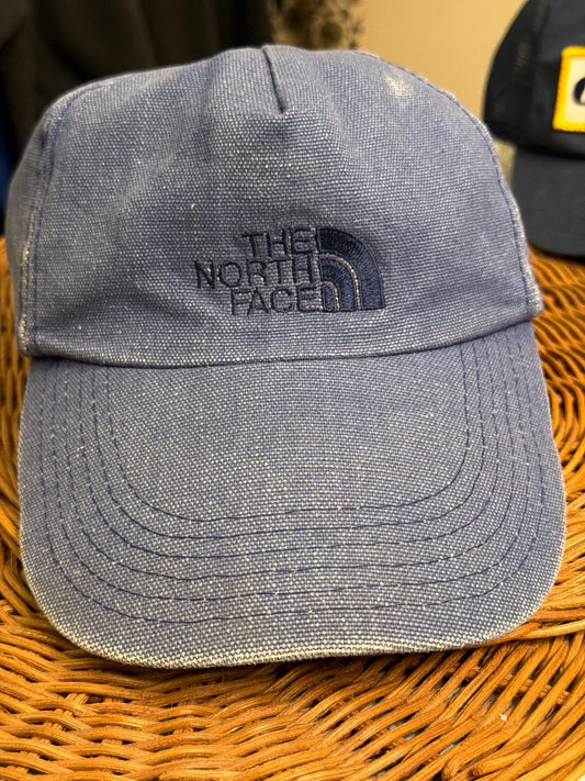 Blue North face Vintage North Face faded blue canvas long bill hat, OS