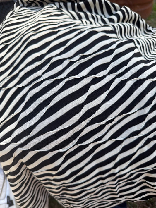 90’s asym trippy skirt