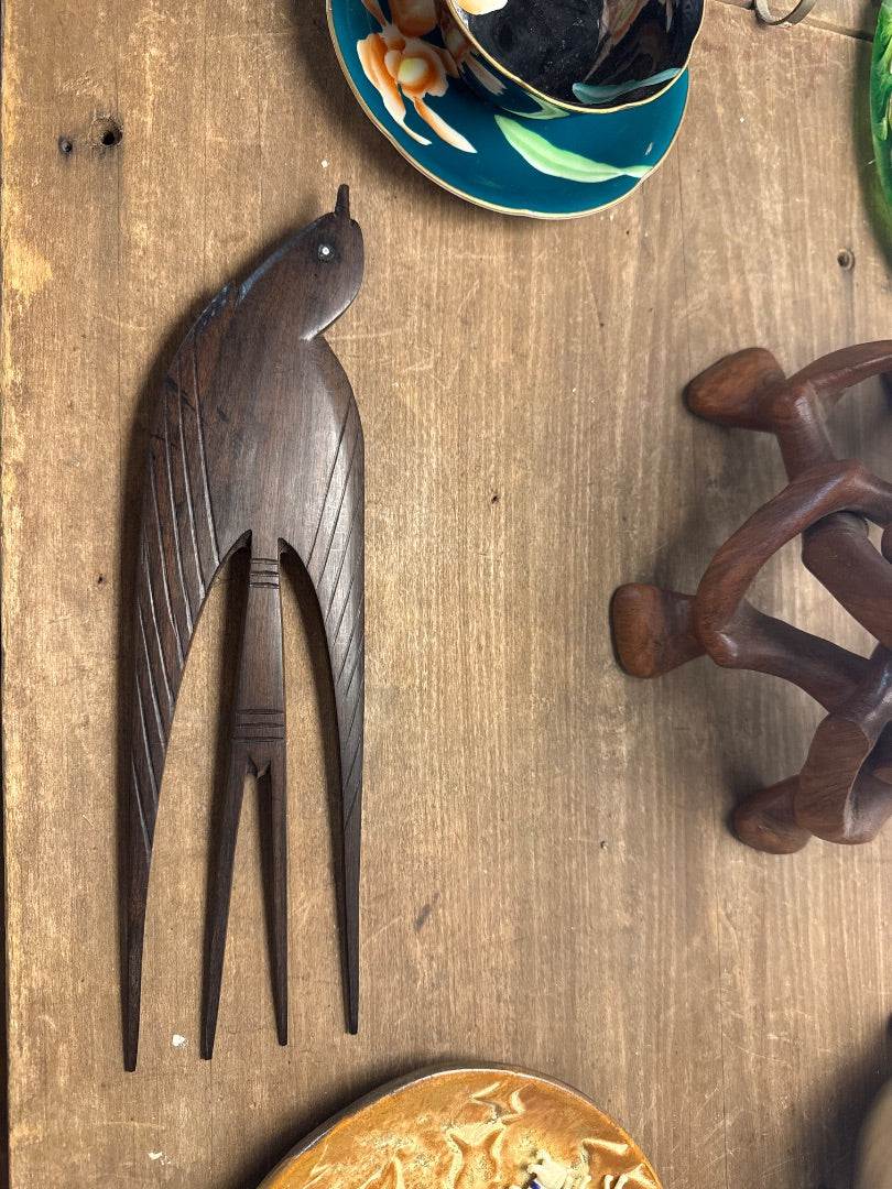 Wood carved bird ~ Africa