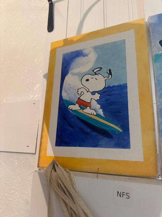 Big wave snoopy