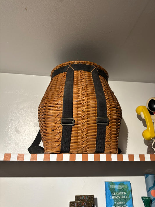 Vintage fishing basket