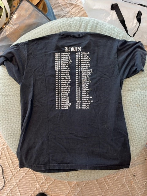 Black Blank clothing: vintage, XL