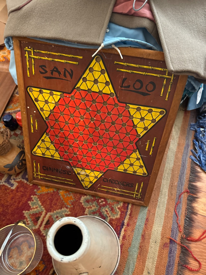 Vtg Chinese checkers