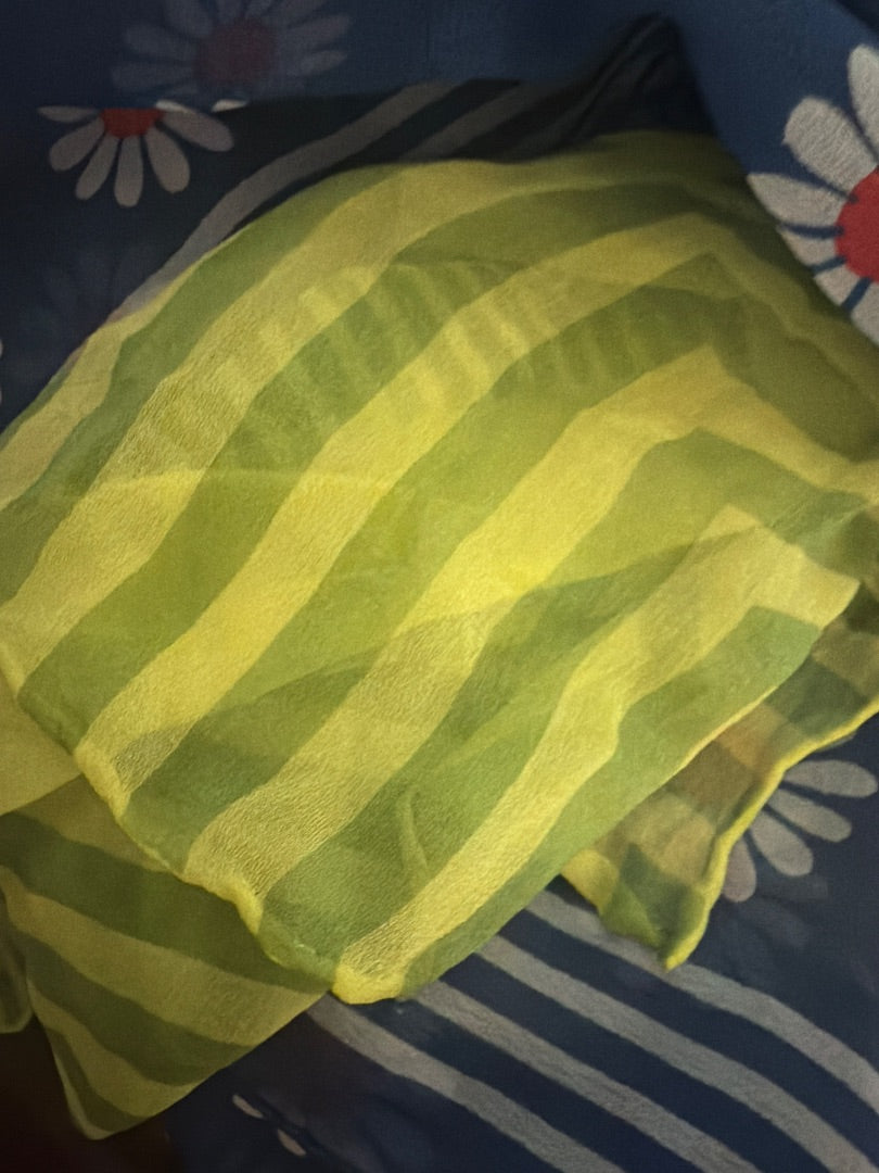 Neon scarf stripe