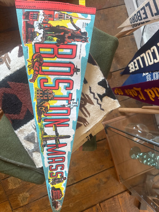 Vtg Boston pennant