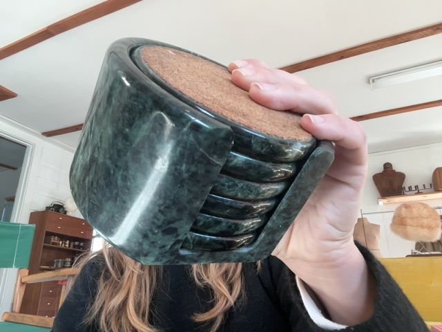 Jade Marble Coasters