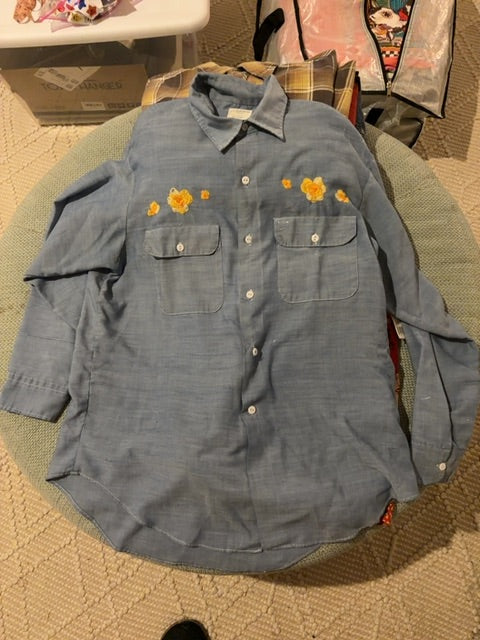 Chambray Big Mac clothing: vintage, L
