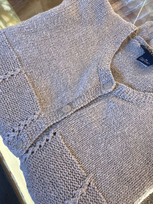Linen/cotton cardigan