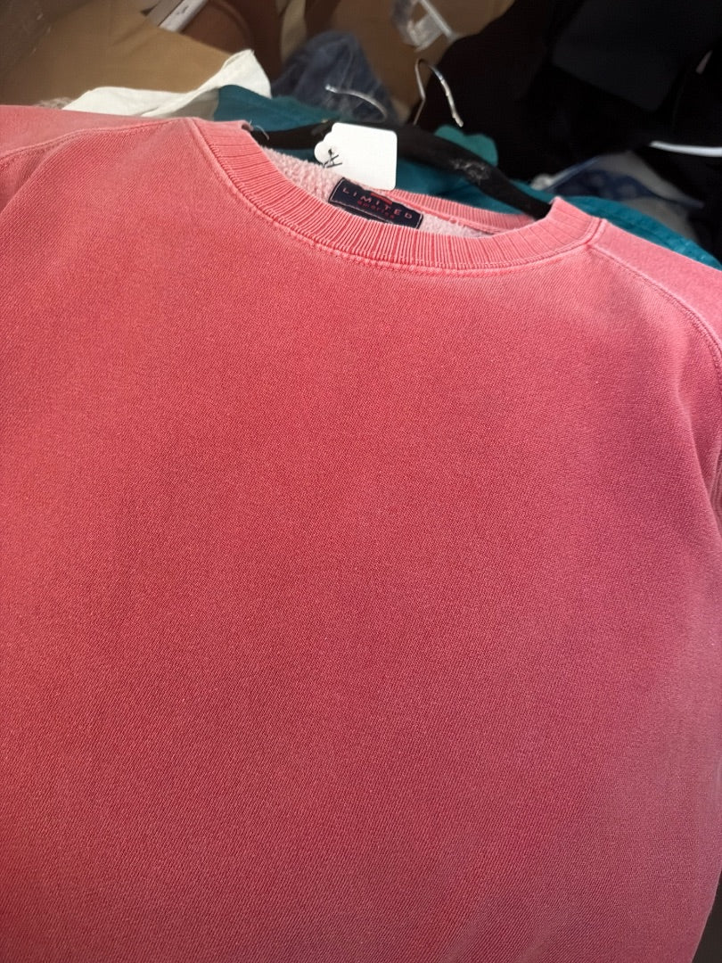 LB Nautical pink crewneck