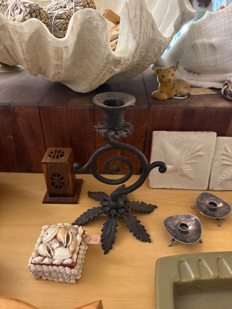 Swirl  candle holder