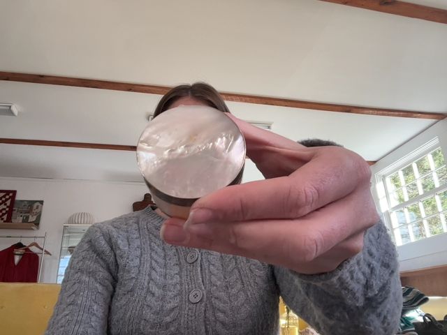 Mother of Pearl Container, L