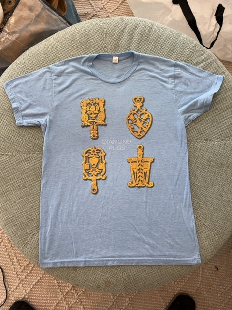 Blue Tultex clothing: vintage, M