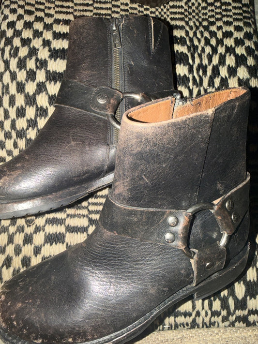 Frye moto boots