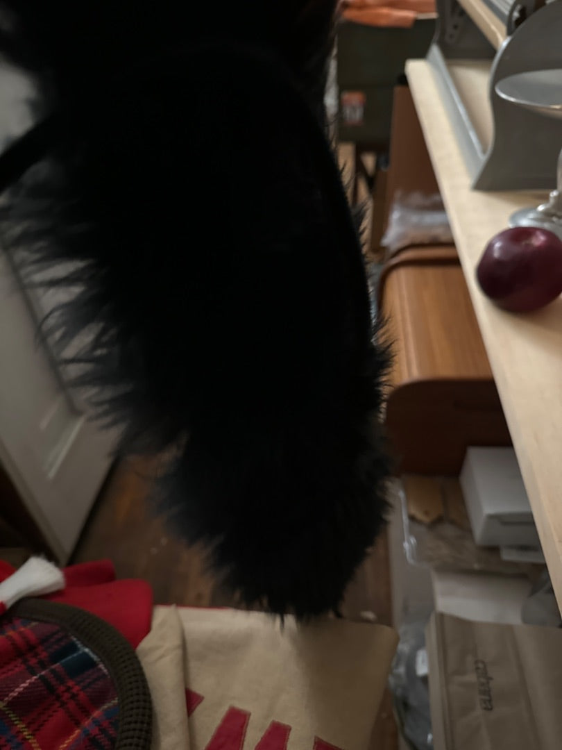 Faux fur collar