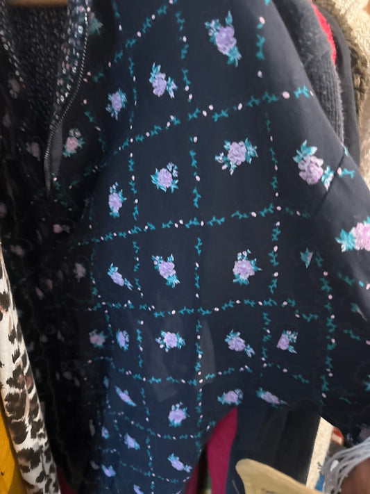 Black rose light jacket