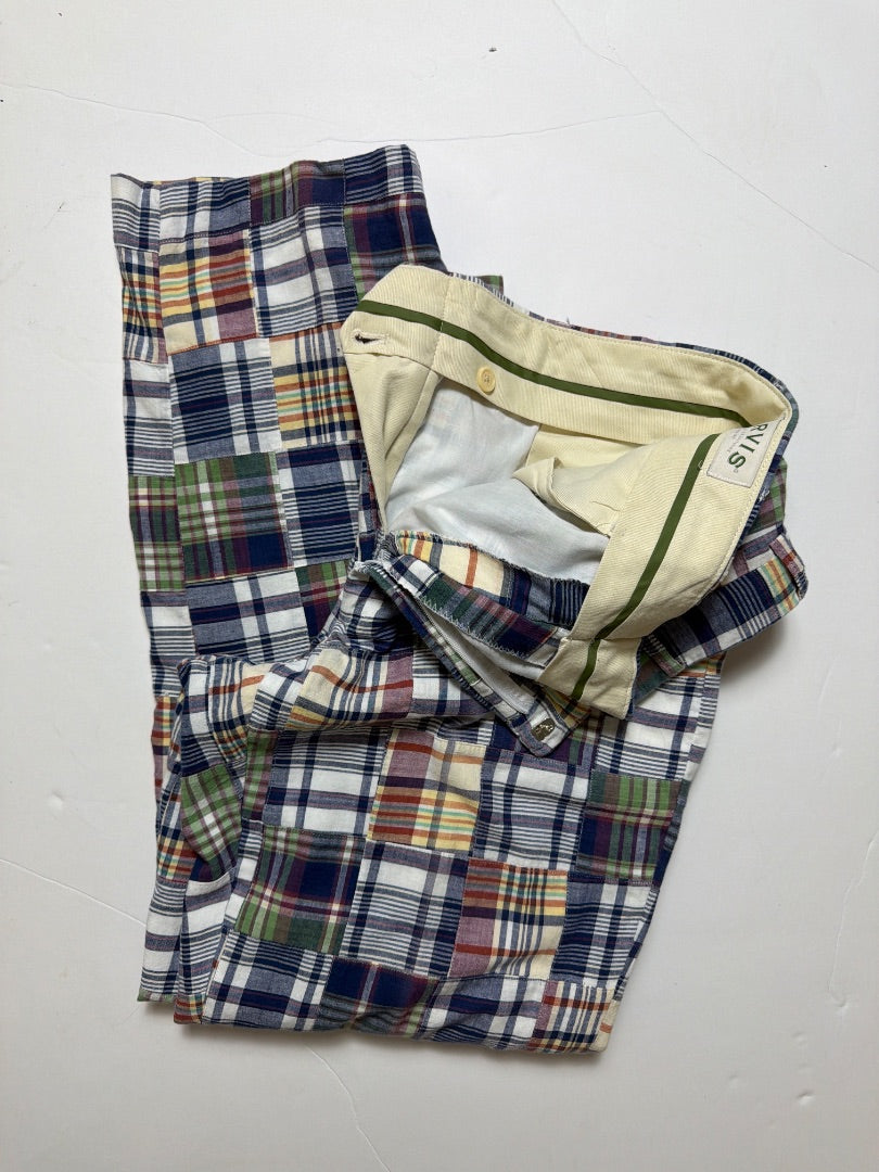 Blue Orvis Vintage Orvis madras pants 34x31, 34x31