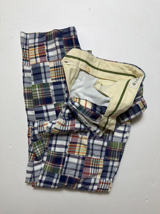 Blue Orvis Vintage Orvis madras pants 34x31, 34x31
