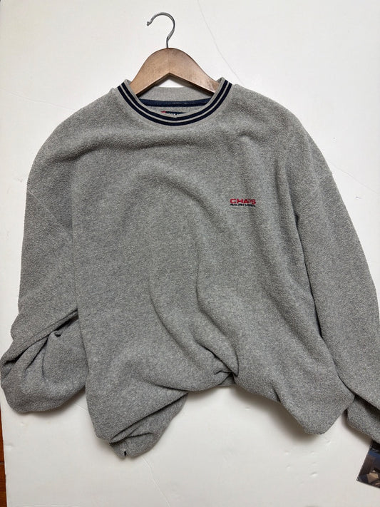 Grey Chaps Vintage chaps fleece sweatshirt grey size L, L