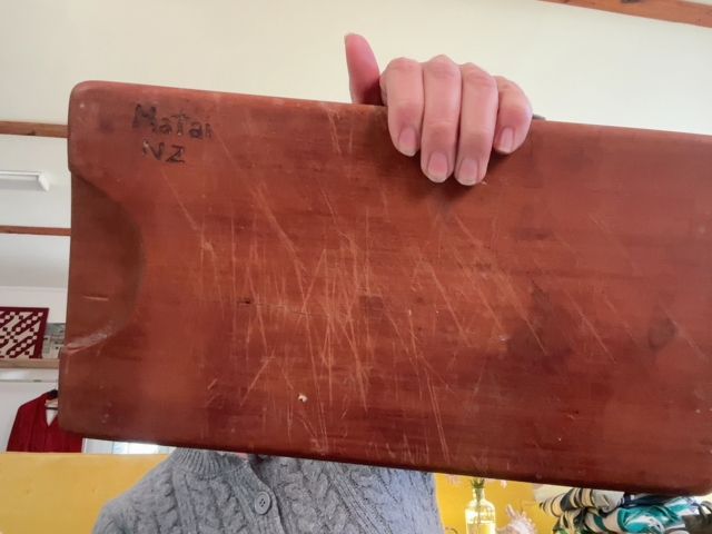 Handcarved Wood Board
