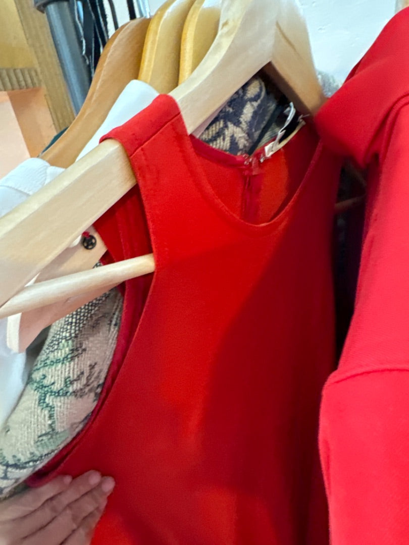 Isaac mizrahi red dress