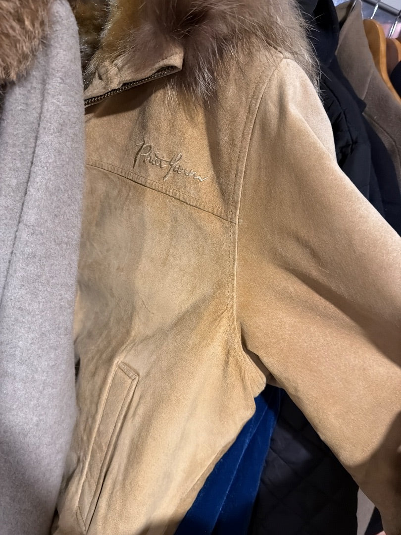Y2K phat farm fur hood