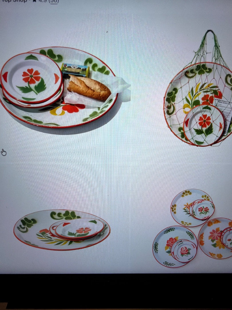 Puebco Enamel dish set