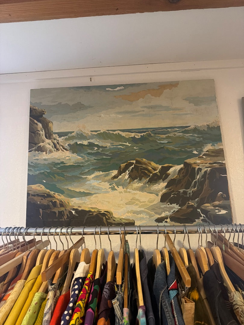 60’s ocean paint by number