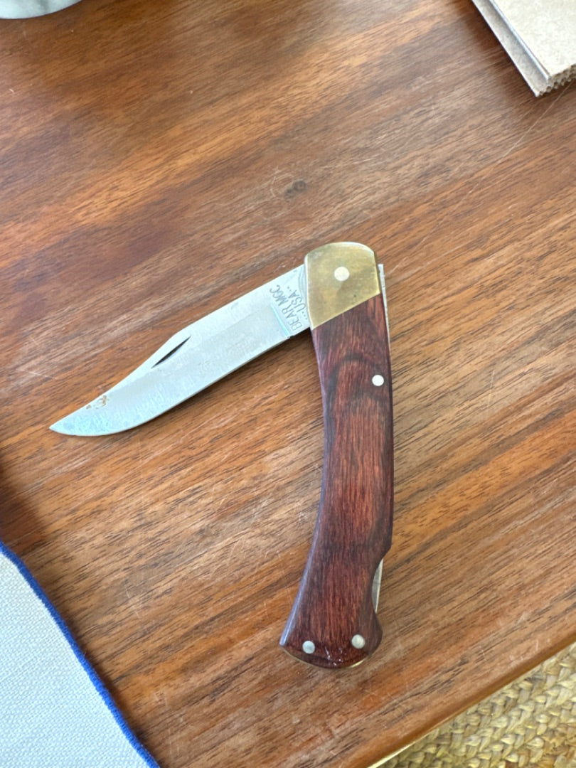 Vtg bear paw knife