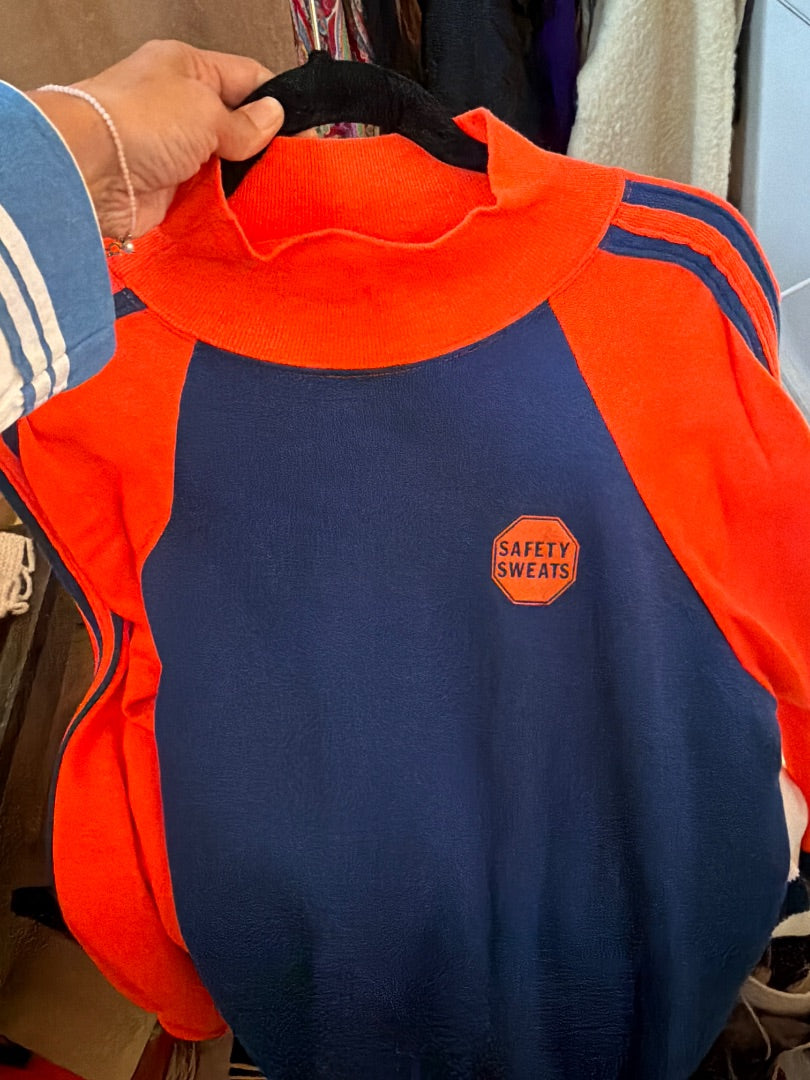 LB safety sweat neon