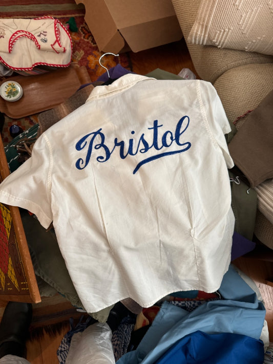 Vtg chainstitched Bristol