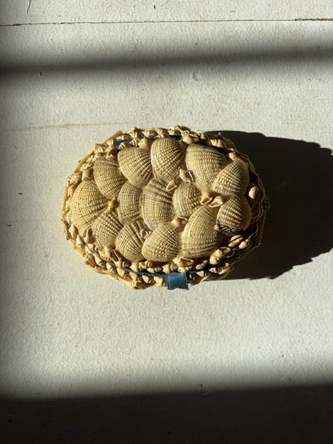 Folk Art Shell Box