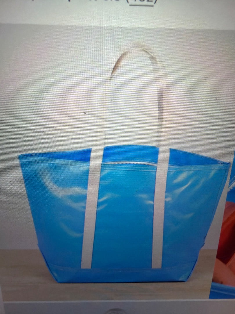 Light blue Shore bags Big Sur splash tote