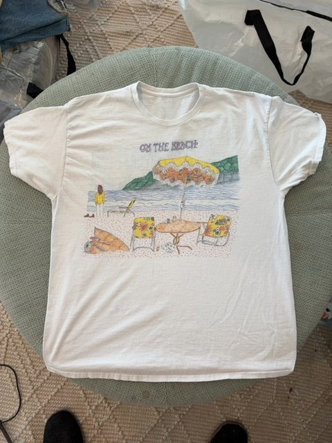 White Blank clothing: vintage, XL