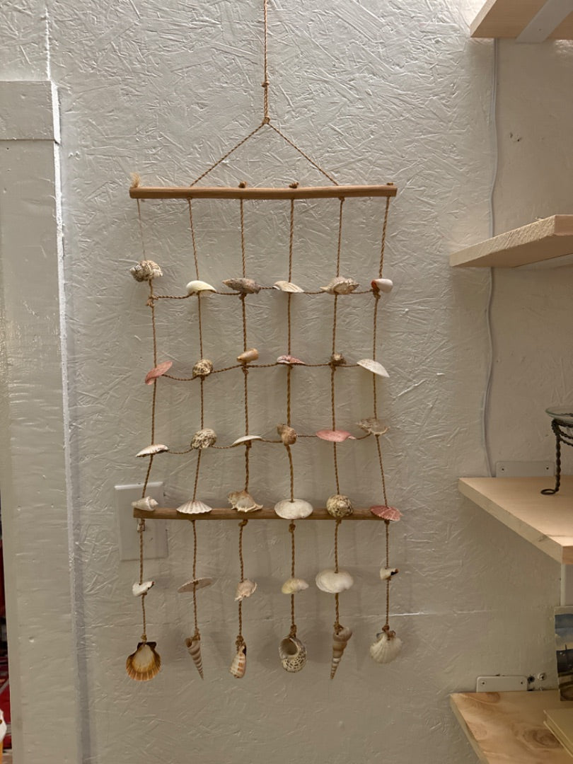Vintage shell curtain