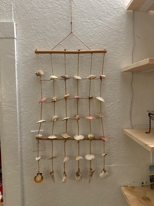 Vintage shell curtain