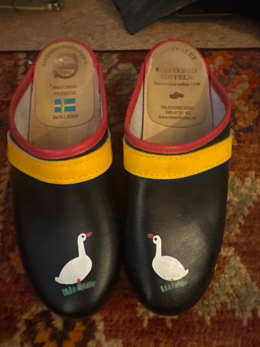 Swedish duck clog