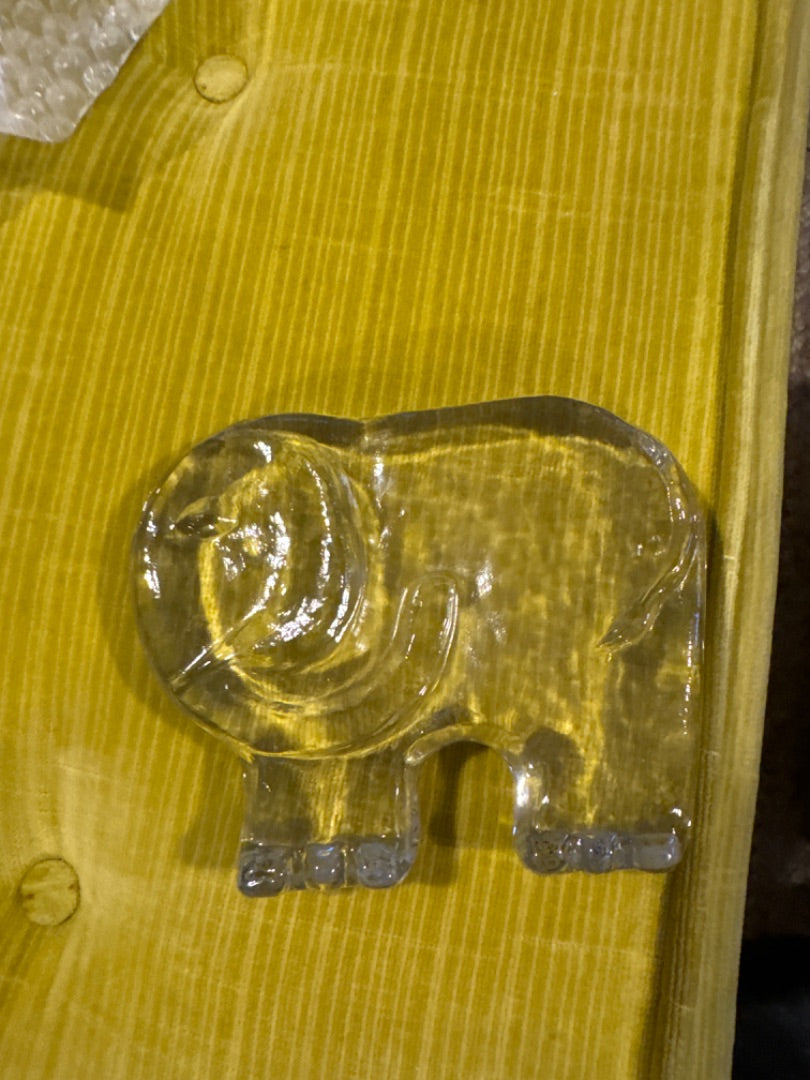 MCM glass elephant