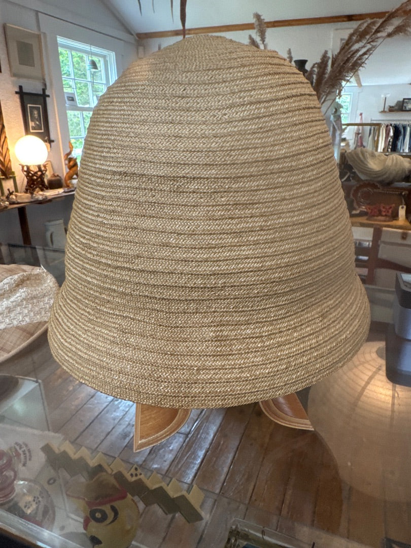 1930’s woven dome sun hat
