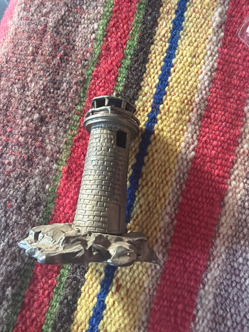 Pewter lighthouse