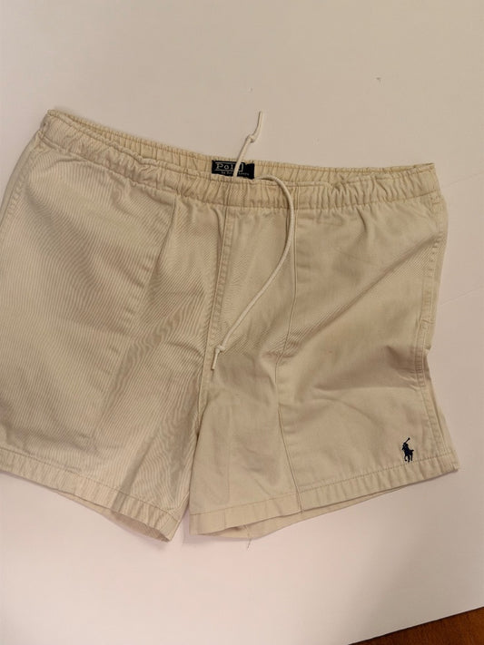 Tan Polo Ralph Lauren Vintage Polo Ralph Lauren Drawstring Shorts, L