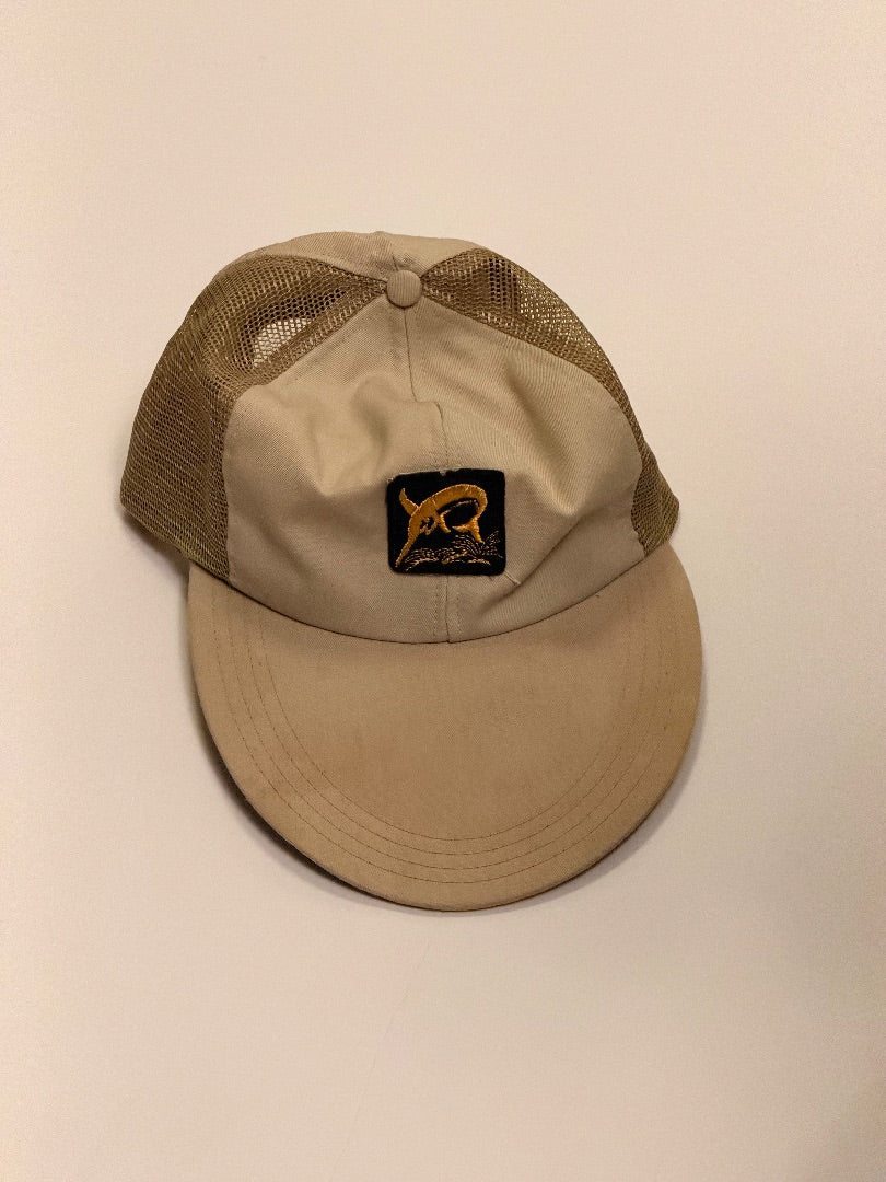 Tan Vintage vintage cabela's swordfish long bill hat, OS