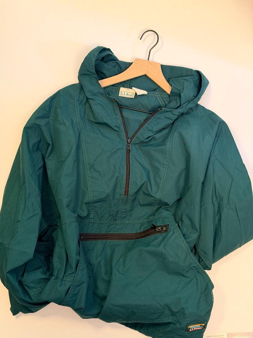 Green LL Bean Vintage LL Bean Green Anorak Jacket, L